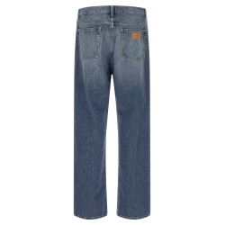 Straight leg jeans
