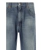 Straight leg jeans