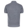 English half-ribbed polo shirt