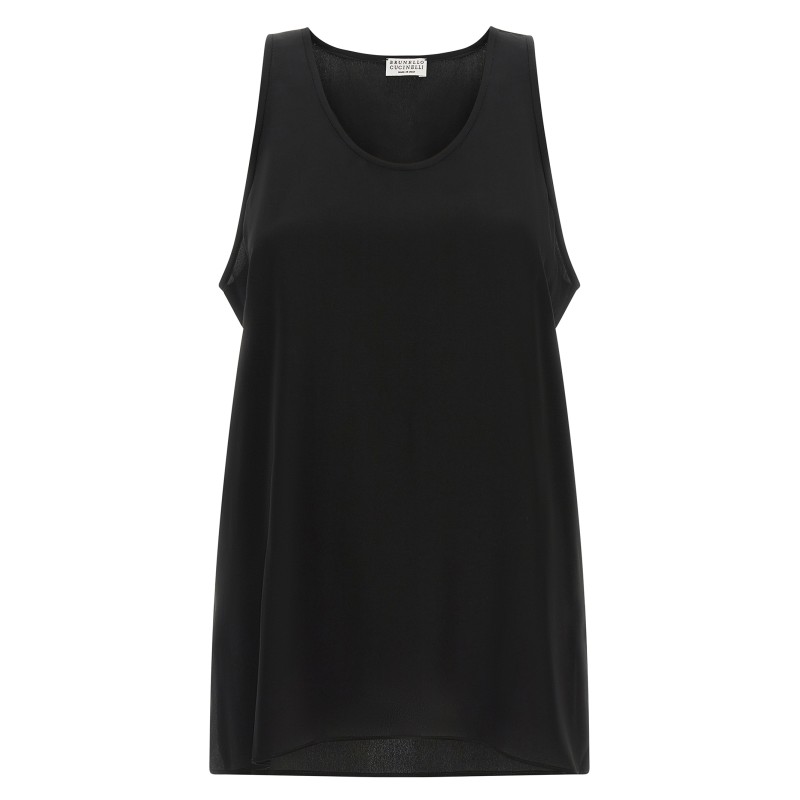 'Monile' Silk top