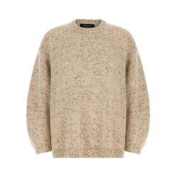 Melange wool sweater