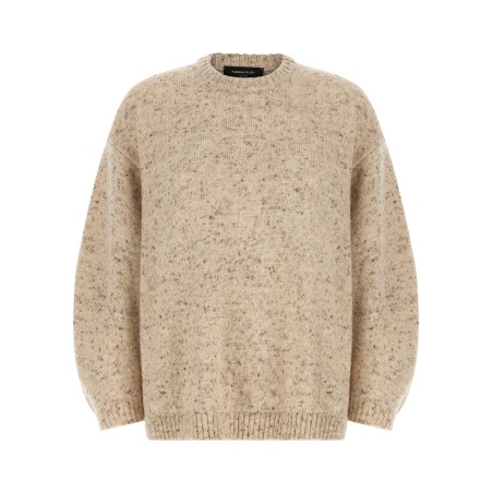Melange wool sweater