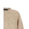 Melange wool sweater