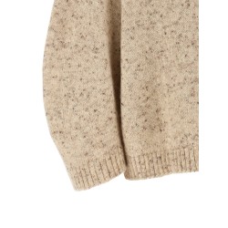 Melange wool sweater
