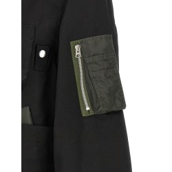 Cotton blouson jacket
