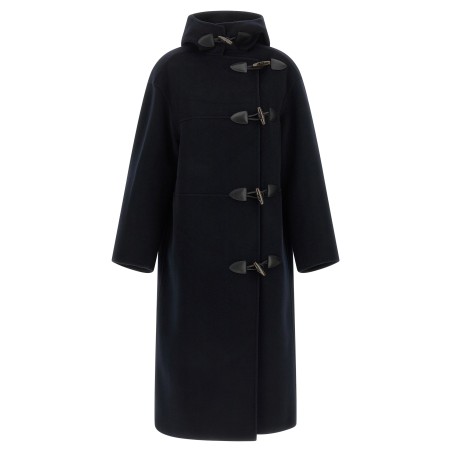 'Duffle' reversible coat with alamari