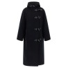 'Duffle' reversible coat with alamari