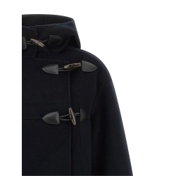'Duffle' reversible coat with alamari