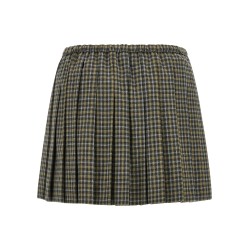 Tartan pleated skirt