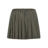 Tartan pleated skirt