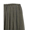 Tartan pleated skirt