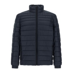 Quilted down jacket