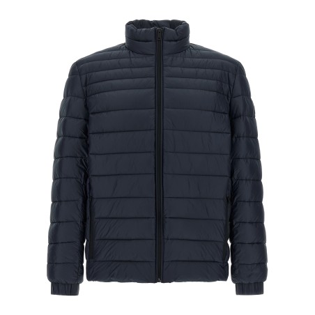 Quilted down jacket