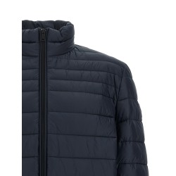 Quilted down jacket