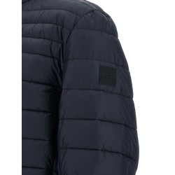Quilted down jacket