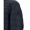 Quilted down jacket