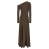 Bare shoulder dress