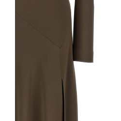Bare shoulder dress