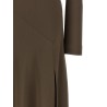 Bare shoulder dress