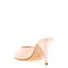 Satin mules