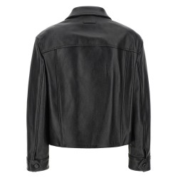 Leather and suede jacket