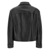 Leather and suede jacket