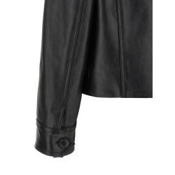 Leather and suede jacket