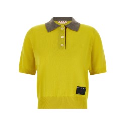 Cashmere polo shirt
