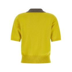 Cashmere polo shirt