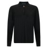 Wool polo shirt 14 microns