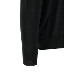 Wool polo shirt 14 microns