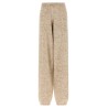 Buttoned yarn pants