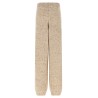 Buttoned yarn pants