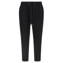 Logo plaque pants