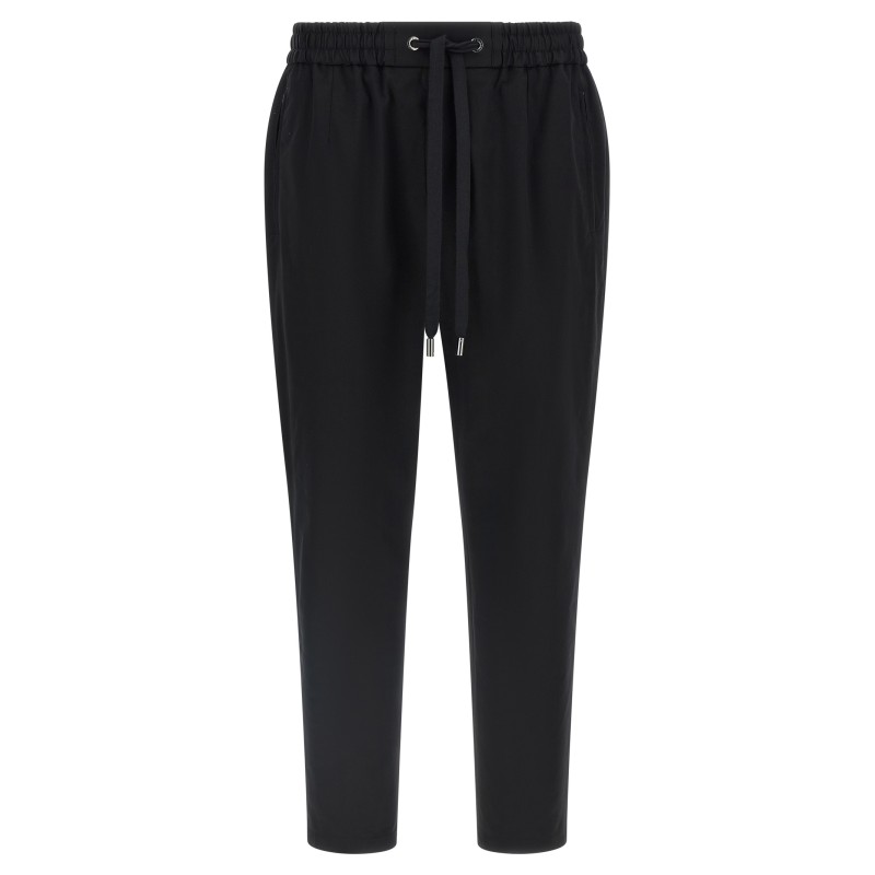 Logo plaque pants
