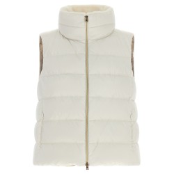 Technical satin vest
