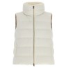 Technical satin vest