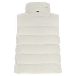 Technical satin vest