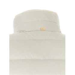 Technical satin vest