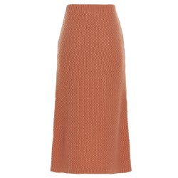 Knit long skirt