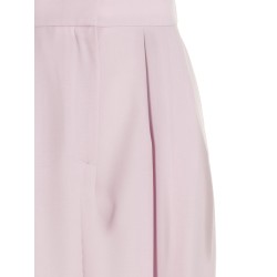 Pants with front pleats