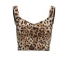 'Leopardo' bustier top