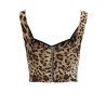 'Leopardo' bustier top