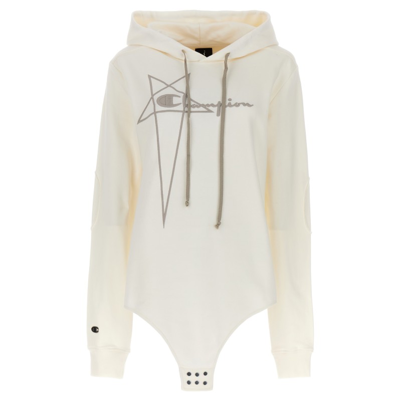 Champion x Rick Owens hooded bodysuit