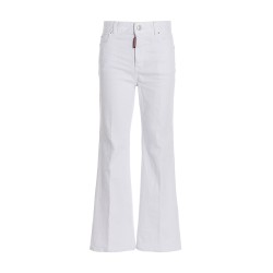 'Super Flared Cropped' jeans