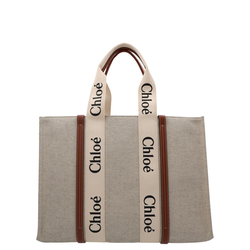 Medium 'Woody' shopping bag