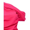 Draping neckline dress