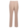 Pleat wool pants