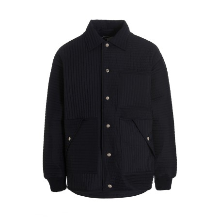 'Chore Quilted Stripes' down jacket