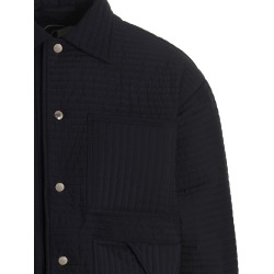 'Chore Quilted Stripes' down jacket